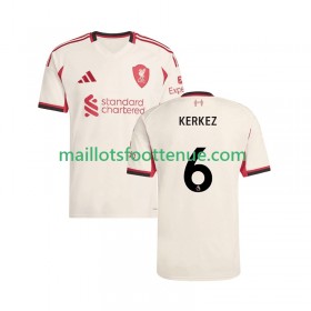 Maillot/Tenue Liverpool Milos Kerkez 6 Exterieur 2025/2026